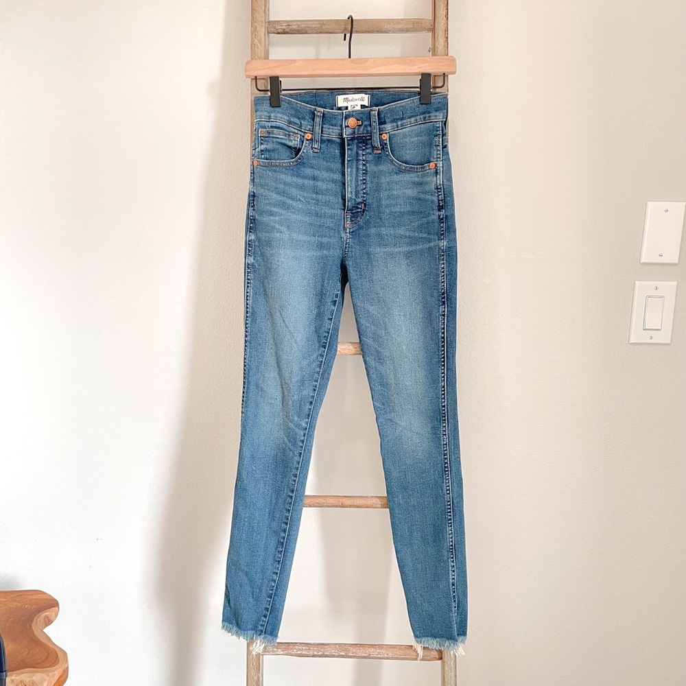 Madewell “The 10” high-rise skinny”